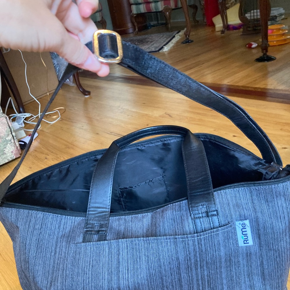Rume Gray Tote Bag
